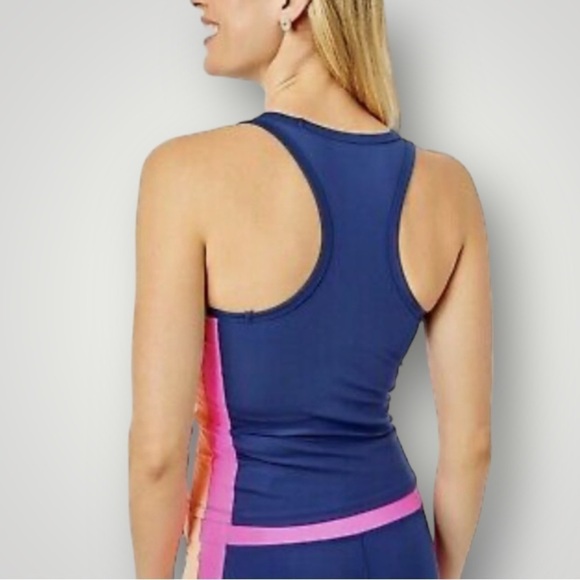 Lilly Pulitzer Luxletic Vanti UPF 50 Tank | Built In Bra Top Size S NWT - Picture 4 of 12